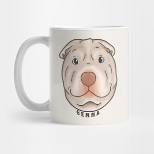 Gemma with Name Cartoonish Art Mug